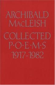 Collected poems, 1917-1982