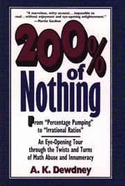Thumbnail of 200% of Nothing: An Eye Opening Tour Through the Twists and Turns of Math Abuse