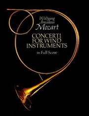 Concerti for Wind Instruments in Full Score