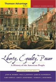 Liberty, equality, power : a history of the American people