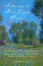 Anthology of Best Loved Poems