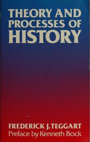 Theory and processes of history