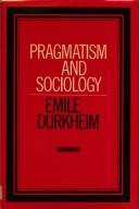 Pragmatism and sociology