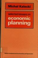 Selected essays on economic planning