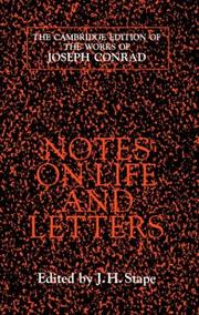 NOTES ON LIFE AND LETTERS; ED. BY J.H. STAPE