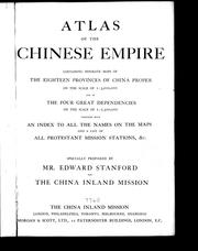 Atlas of the Chinese empire