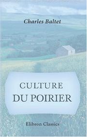 Culture du poirier