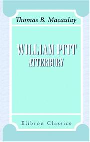 William Pitt, Atterbury