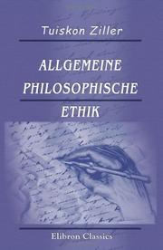Allgemeine philosophische ethik