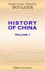 The history of China