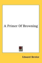 A Primer Of Browning