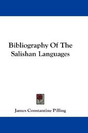 Bibliography of the Salishan languages