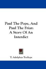 Paul The Pope, And Paul The Friar