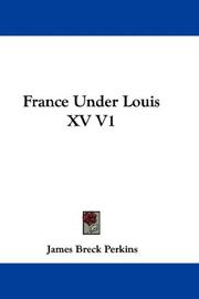 France Under Louis XV V1