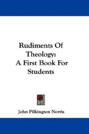 Rudiments Of Theology