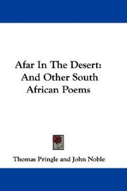 Afar In The Desert