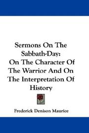 Sermons On The Sabbath-Day