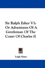 Sir Ralph Esher V1