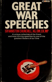 Great war speeches