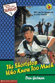 The Shortstop Who Knew Too Much (Tales from the Sandlot)