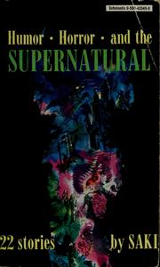 Humor, Horror, and the Supernatural