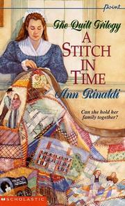 A Stitch in Time (Quilt Trilogy, Volume 1)