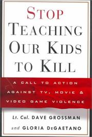 Stop teaching our kids to kill