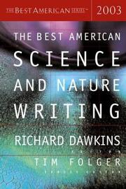 The best American science and nature writing, 2003