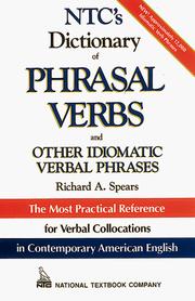 Dictionary of Phrasal Verbs Cover