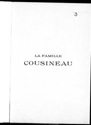 La famille Cousineau