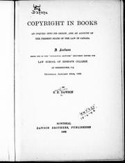 Copyright in books