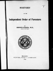 History of the Independent Order of Foresters