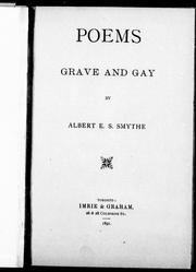 Poems, grave and gay