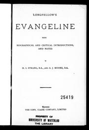 Longfellow's Evangeline