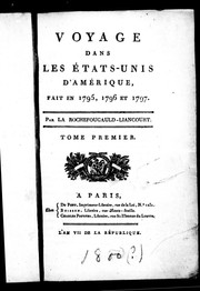 Voyages dans les États-Unis d'Amérique, fait en 1795, 1796 et 1797