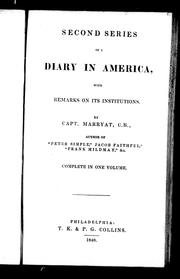 Second series of A diary in America