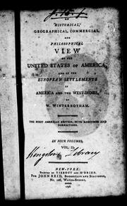 An historical, geographical, commercial, and philosophical view of the United States of America