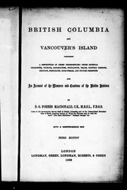 British Columbia and Vancouver's Island