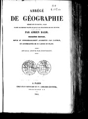 Abrégé de géographie