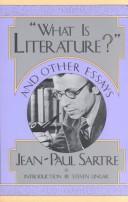 "What is literature?" and other essays