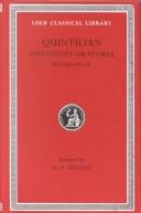 Title Institutio Oratoria of Quintilian/Books VII-IX