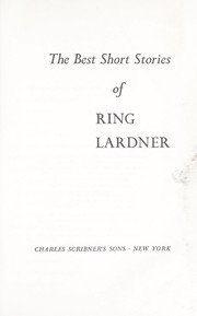 Best Short Stories of Ring Lardner