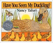 Have you seen my duckling?