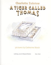 A tiger called thomas