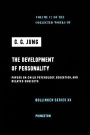 The development of personality