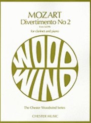 Mozart Divertimentos Kanh 2292 B Flat Divertimento No 2 From K439b For Clarinet And Piano Arranged And Edited By Georgina Dobree Score And Part