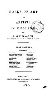 Works of art and artists in England