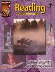 Comprehension Skills Cover
