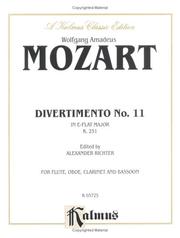 Divertimento No. 11, K. 251