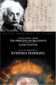 Selections from The Principle of Relativity (On the Shoulders of Giants)